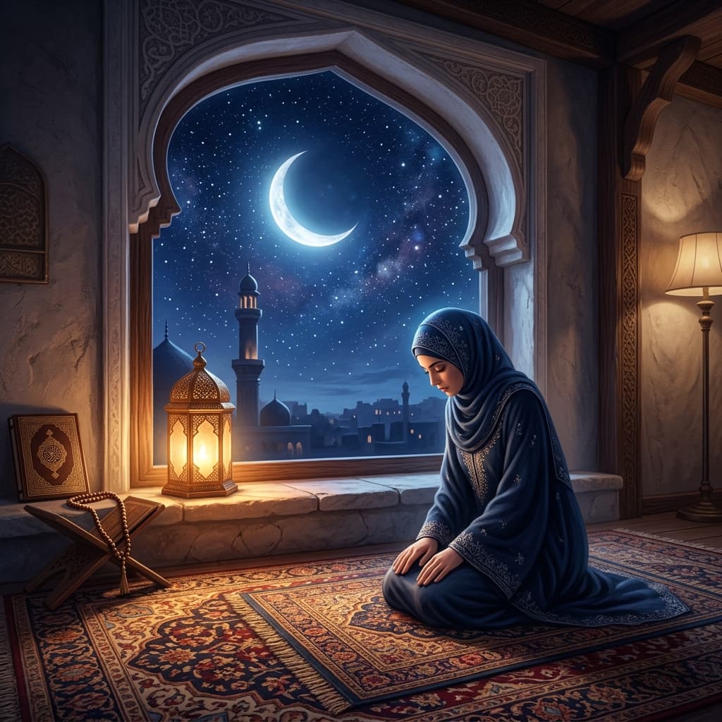 صورة مقال: دعاء قيام الليل والتهجد كاملاً: أدعية ثابتة عن النبي ﷺ من البخاري ومسلم