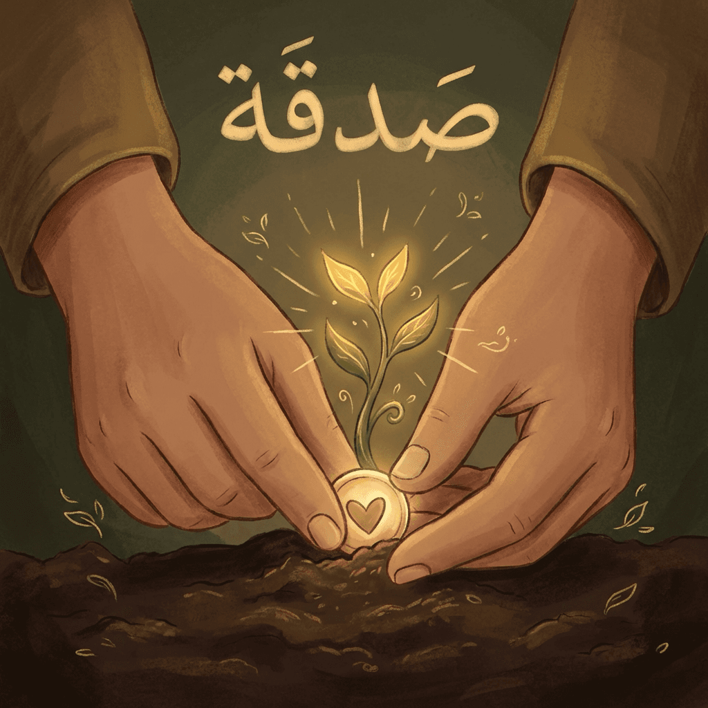 الصدقة تطفئ غضب الرب