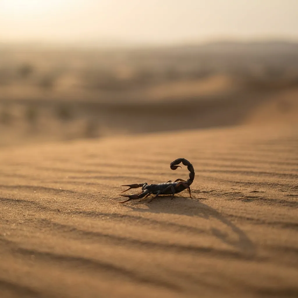 صورة رمزية تعبّر عن العقرب في تفسير الأحلام